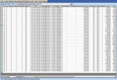 Software Editor File CSV PPN 1111